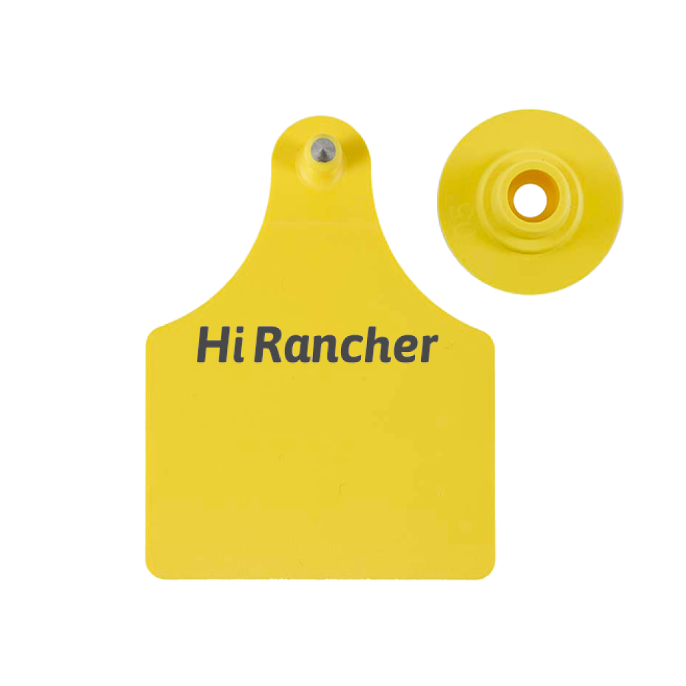 square livestock ear tag