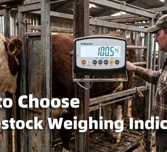 How to Choose a Livestock Weighing Indicator for Your Farm