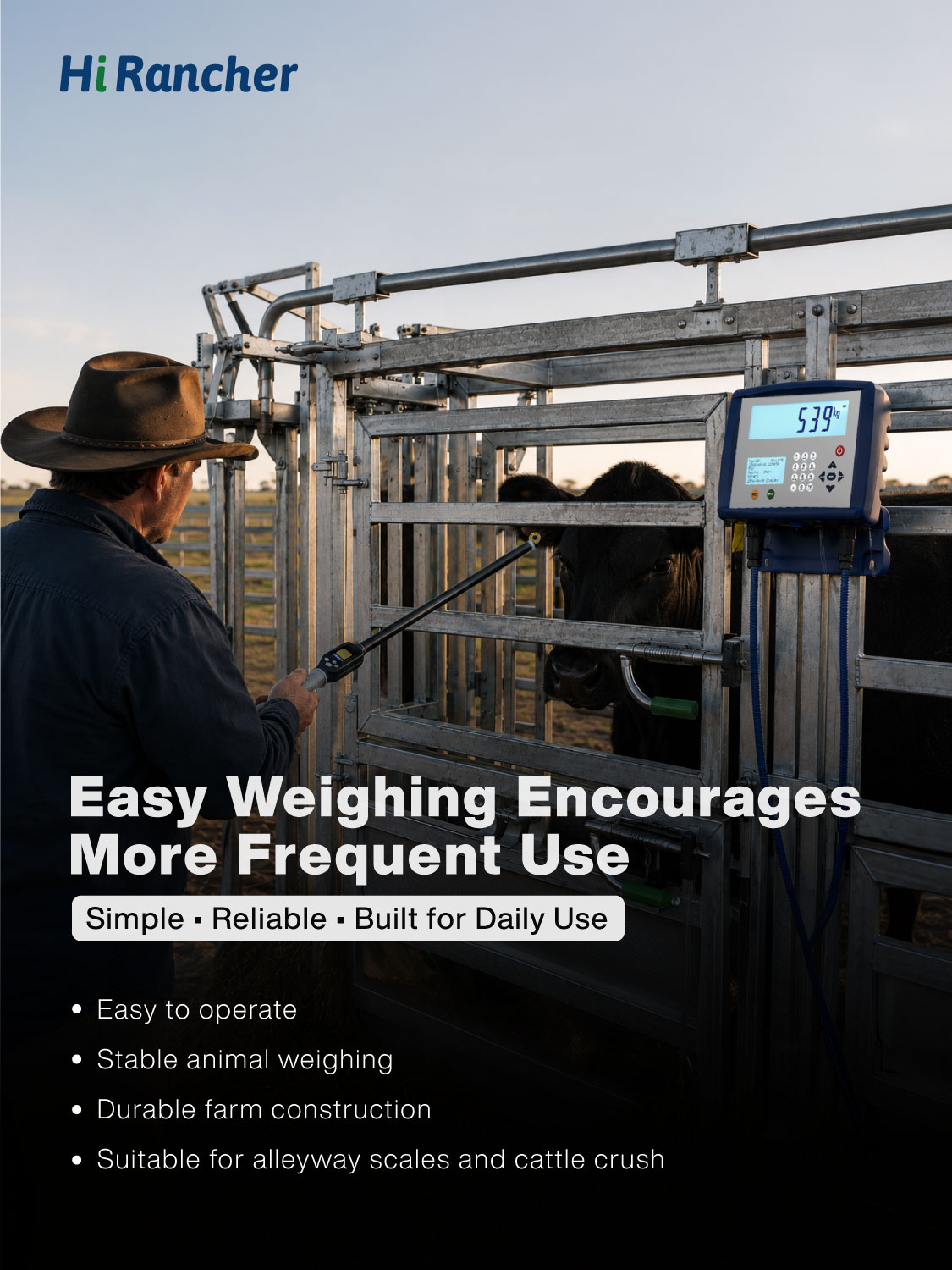 livestock weighing system