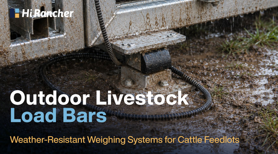 Durable Load bars for Livestock Scales